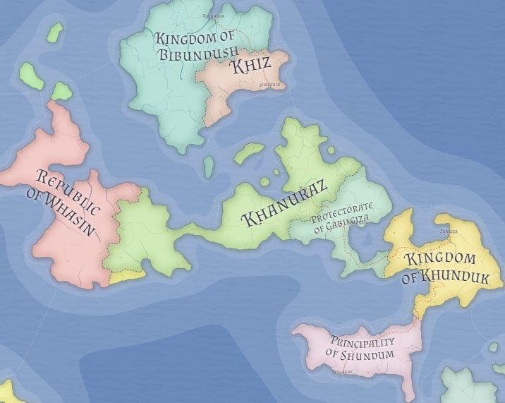 Azgaar’s Fantasy Map Generator